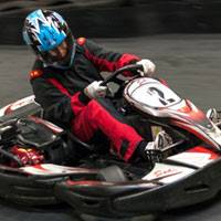 Köra gokart